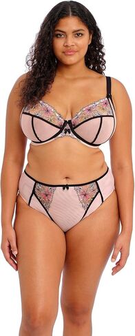 حمالة صدر Elomi Carrie Plunge Underwire (301802)، 34HH، وردي باليه in Kuwait