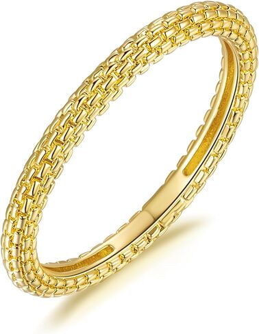14K Gold Rings for Women Vintage Gold Rings for Women Non Tarnish Elegant Gorgeous Beauteous Statement Mens Rings 9 in Saudi Arabia
