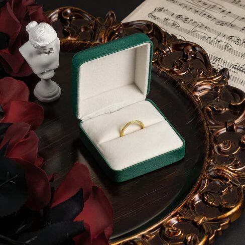 14K Gold Rings for Women Vintage Gold Rings for Women Non Tarnish Elegant Gorgeous Beauteous Statement Mens Rings 9 in Saudi Arabia