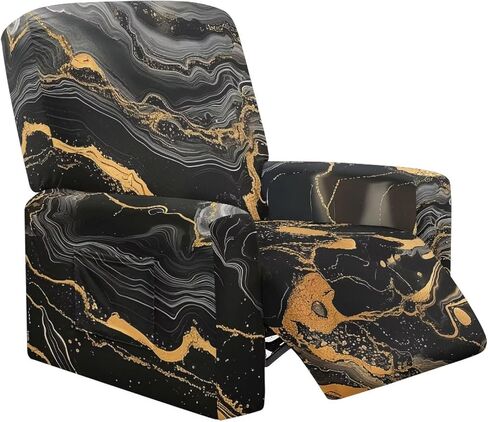 Wanyint Camo Hunting Maple Leaf Reclining Sofa Cover Heavy Duty Camouflage Couch Protector 4 Pieces Recliner Cover Machine Washable Lazy Boy Recliner Chair Slipcover for Pets, Dogs in Saudi Arabia