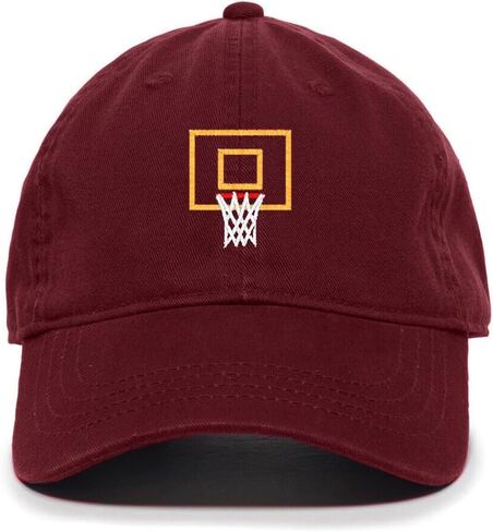 DSGN By DNA Basketball Hoop Embroidered Baseball Cap Cotton Adjustable Dad Hat in Kuwait