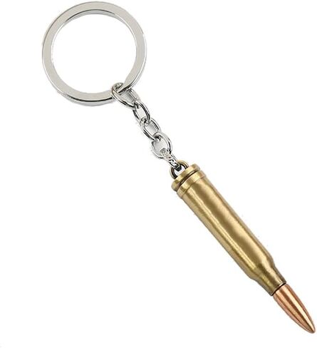 Bullet Model Keychain 2.7“ Zinc Alloy Keyring Cosplay Accessories in Saudi Arabia