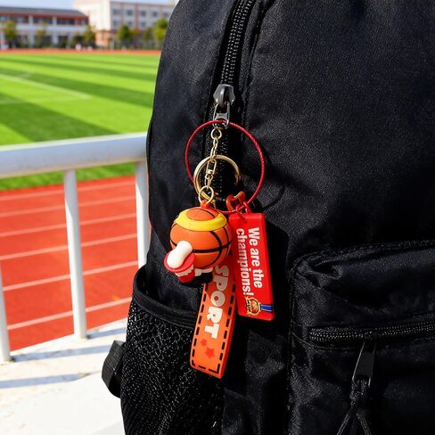 3D Basketball Keychain Gifts for Coach,Sports Fan Bag Charm Champions MVP Key chain for Men, Women,Boys Girls Sports Enthusiast Team Gift in Saudi Arabia