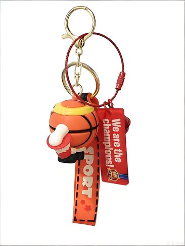 3D Basketball Keychain Gifts for Coach,Sports Fan Bag Charm Champions MVP Key chain for Men, Women,Boys Girls Sports Enthusiast Team Gift in Saudi Arabia