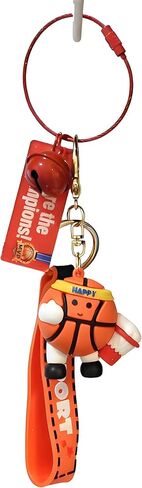 3D Basketball Keychain Gifts for Coach,Sports Fan Bag Charm Champions MVP Key chain for Men, Women,Boys Girls Sports Enthusiast Team Gift in Saudi Arabia
