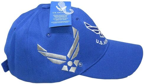 قبعة مرخصة من Trade Winds US Air Force USAF Wings Insignia Royal Blue Shadow المطرزة in Kuwait