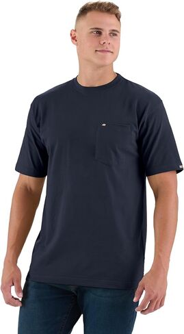Berne Men's Heavyweight Pocket T-Shirt, Short Sleeve in Saudi Arabia
