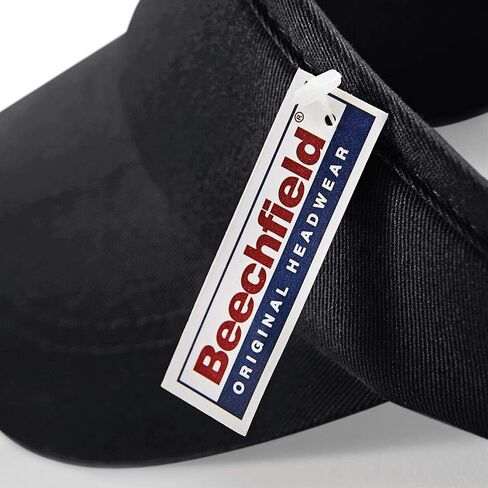 Beechfield Unisex Sports Visor / Headwear (One Size) (White) in Kuwait