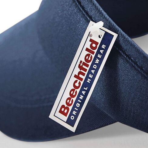 Beechfield Unisex Sports Visor / Headwear (One Size) (White) in Kuwait