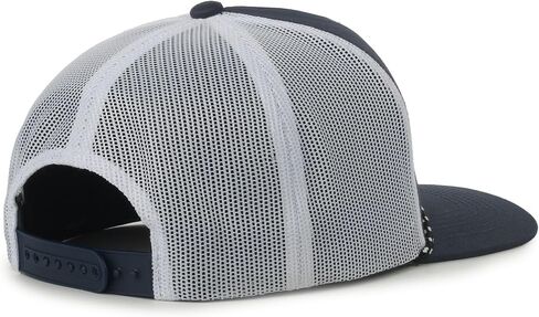 Ford Bronco Navy Trucker Hat – High Crown Cotton Twill Cap, White Mesh Back, Rope Detail, One Size in Kuwait