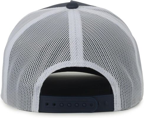 Ford Bronco Navy Trucker Hat – High Crown Cotton Twill Cap, White Mesh Back, Rope Detail, One Size in Kuwait