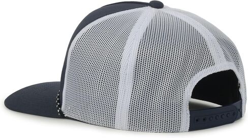 Ford Bronco Navy Trucker Hat – High Crown Cotton Twill Cap, White Mesh Back, Rope Detail, One Size in Kuwait