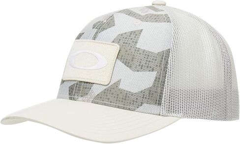 Oakley Mens O Original Patch Trucker، رذاذ مموه تجريدي، مقاس واحد in Kuwait