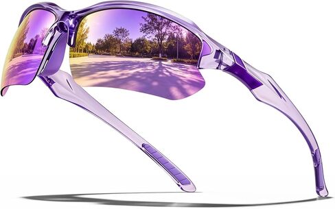 KUGUAOK Women's Polarized Sports Sunglasses for Running & Pickleball UV Protection Sun Glasses Lightweight Frame Shades in Saudi Arabia