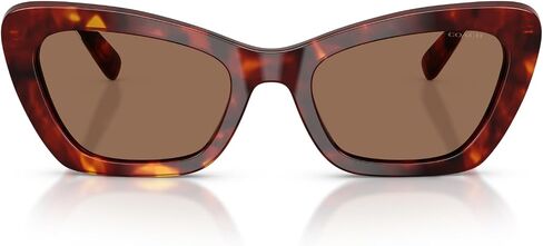 Coach womens Hc8452u Universal Fit Cat Eye Sunglasses in Kuwait