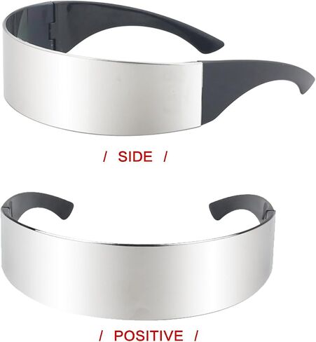12 pcs 80s Cyber Visor Sunglasses,Futuristic Cyclops Cyberpunk Visor Sunglasses,Punk Future Style Cosplay,Future Costume Futuristic Wrap Visor Sun Glasses for Men Women in Saudi Arabia