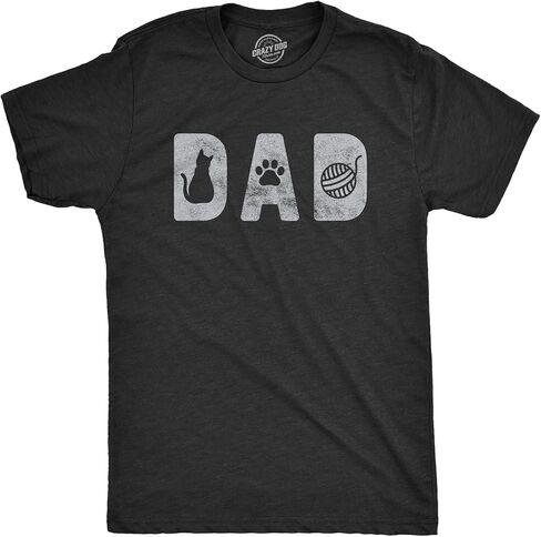 Funny Cat Dad T Shirts Sarcastic and Humorous Designs for Guys that Love Their Kitty in Saudi Arabia