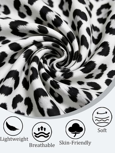 طقم بيجامة للنساء مكون من قطعتين بأكمام قصيرة وملابس نوم وسروال مطبوع ناعم Pjs مع جيب على الصدر in Kuwait