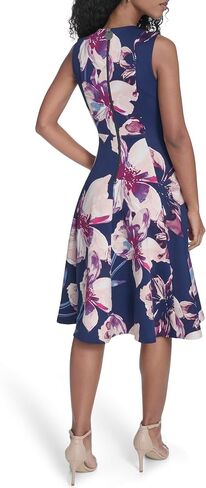 Calvin Klein Sleeveless Floral Fit and Flare in Kuwait