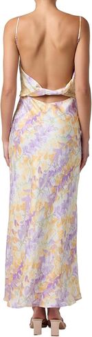 Lulus Ripley Floral Cowl Neck A-Line Maxi Dress – Summer Wedding Guest Dress for Women in Saudi Arabia