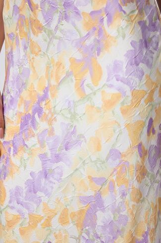 Lulus Ripley Floral Cowl Neck A-Line Maxi Dress – Summer Wedding Guest Dress for Women in Saudi Arabia