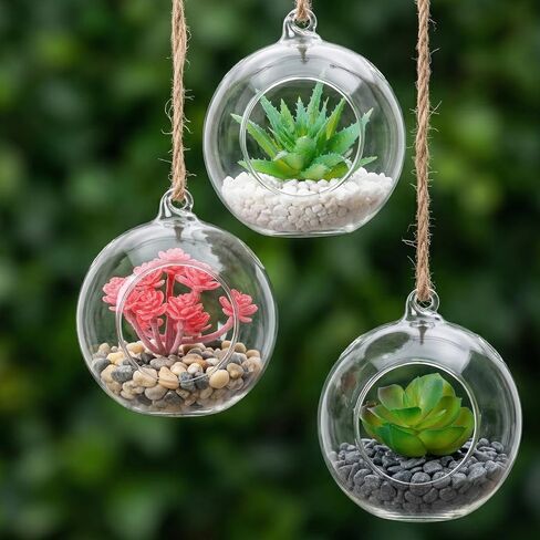 6 Pcs Succulents Artificial Faux Succulents Unpotted Green Fake Succulent Plants Small Succulent for DIY Crafting Home Wall Office Decoration (excluding pots) in Saudi Arabia