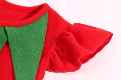 Elf Costume for Girls Kids LED Light Up Elf Dress for Christmas Girl in Kuwait
