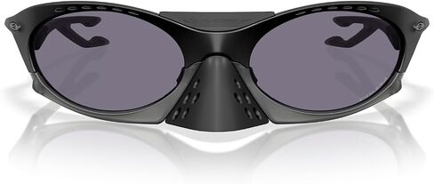 Oakley OO9437 Plantaris Sunglasses, Matte Black/Prizm Grey, 63 mm in Saudi Arabia