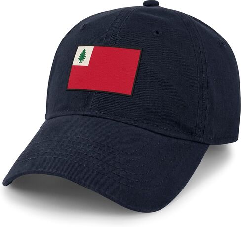 Vintage New England Flag Dad Hat in Saudi Arabia