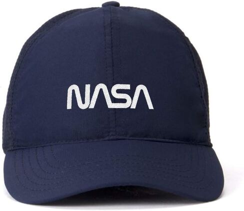 Tech Design Retro NASA Logo Baseball Cap Embroidered Cotton Adjustable Dad Hat in Saudi Arabia
