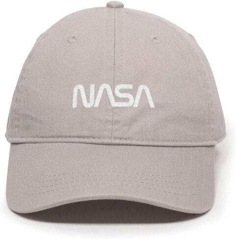 Tech Design Retro NASA Logo Baseball Cap Embroidered Cotton Adjustable Dad Hat in Saudi Arabia