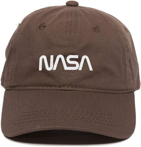 Tech Design Retro NASA Logo Baseball Cap Embroidered Cotton Adjustable Dad Hat in Saudi Arabia