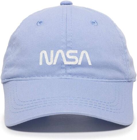 Tech Design Retro NASA Logo Baseball Cap Embroidered Cotton Adjustable Dad Hat in Saudi Arabia