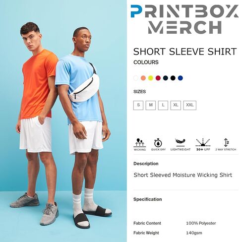 Custom Shirts for Men & Women, Dry Wicking Shirts for Men, UV Moisture Wicking Shirt, Construction Sun Protection Workwear Black in Saudi Arabia