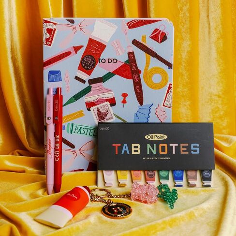 ban.do Fidget Keychain, Sensory Keyring Accessory with Paint Tube Charm, Button & Beaded Flower for Keys or Bags (Celebrate the Small Stuff) in Kuwait