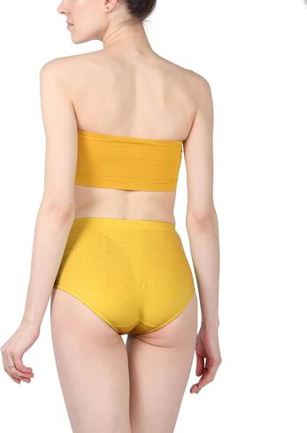 SlimMe Strapless Bandeau Bra, Wireless, Strapless, Seamless Bra for Women - Sizes S to XL in Saudi Arabia