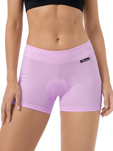 ARSUXEO Women's 4D Padded Bike Underwear Cycling Shorts Biking Bicycle Shorts With Padding in Saudi Arabia