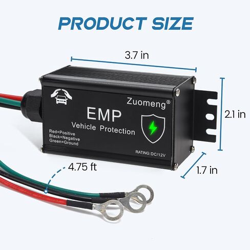 Vehicle EMP Protection, 12 Volt DC for Cars and Trucks, Lightning, Solar Flare, Surge, CME Protection in Kuwait