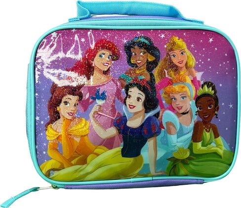 Bioworld Kids Backpack & Lunch Bag Set –Princess 16" Lightweight School Bookbag with Insulated Lunch Bag – Perfect for Preschool & Elementary Girls in Saudi Arabia