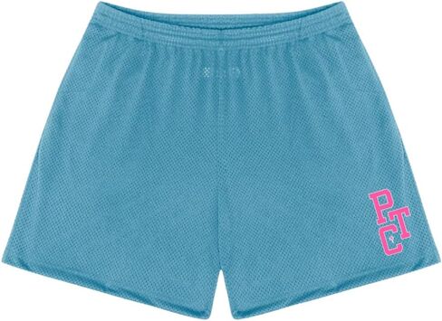 Palm Tree Crew Men's Mid-Length Logo Mesh Shorts in Saudi Arabia