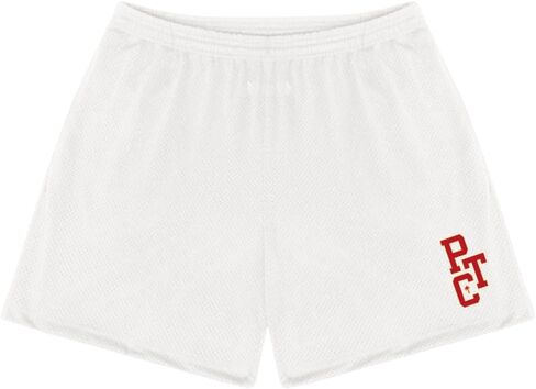Palm Tree Crew Men's Mid-Length Logo Mesh Shorts in Saudi Arabia