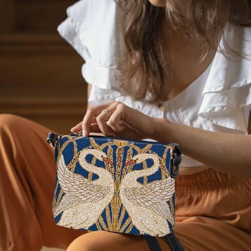 Signare Tapestry Women Bags inspired by Walter Crane, The Swan in Kuwait