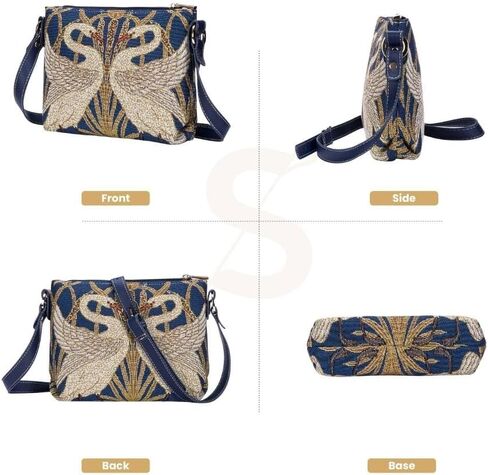 Signare Tapestry Women Bags inspired by Walter Crane, The Swan in Kuwait
