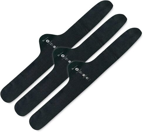 More of Me to Love Viscose and Cotton Blend Bra Liner (Black, 3-Pack, Medium) - Wicking, Easy-Care, Soft in Saudi Arabia