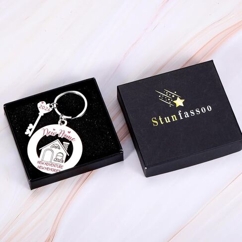 House Warming New Home Keychain Gifts 2026 Housewarming Valentines Anniversary Couple Gift for New Moving House Warming Gifts for Women Men Couple Friends Homeowners Home Essentials Apartment in Saudi Arabia