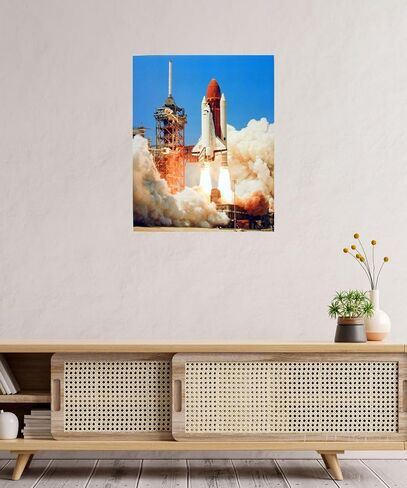 Impact Posters Gallery NASA Space Shuttle Blastoff Challenger Art Print Poster (16x20) in Saudi Arabia