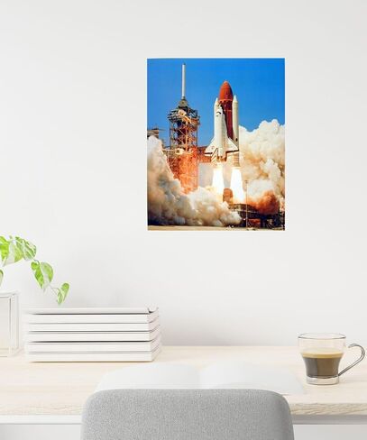 Impact Posters Gallery NASA Space Shuttle Blastoff Challenger Art Print Poster (16x20) in Saudi Arabia
