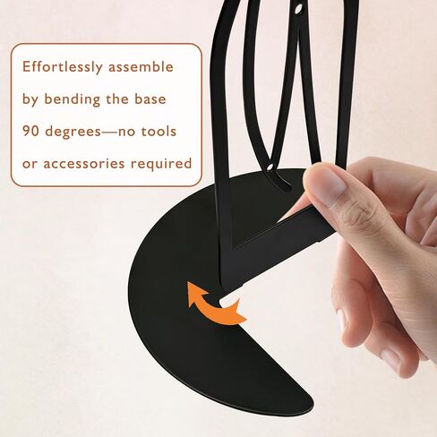 3 Pieces Metal Flowers Vases Earring Organizer 13.2 Inches in Height, Tabletop Earring Hanger,Jewelry Storage Tree Earring Display Stand, Black Dresser Decor in Saudi Arabia