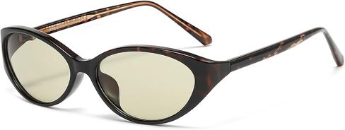 Retro Oval Cat Eye Sunglasses for Women 2026 Chic 90s Small Cute Skinny Thin Lightweight UV Protection Sun Glasses in Saudi Arabia