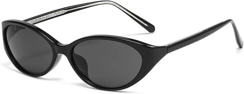 Retro Oval Cat Eye Sunglasses for Women 2026 Chic 90s Small Cute Skinny Thin Lightweight UV Protection Sun Glasses in Saudi Arabia
